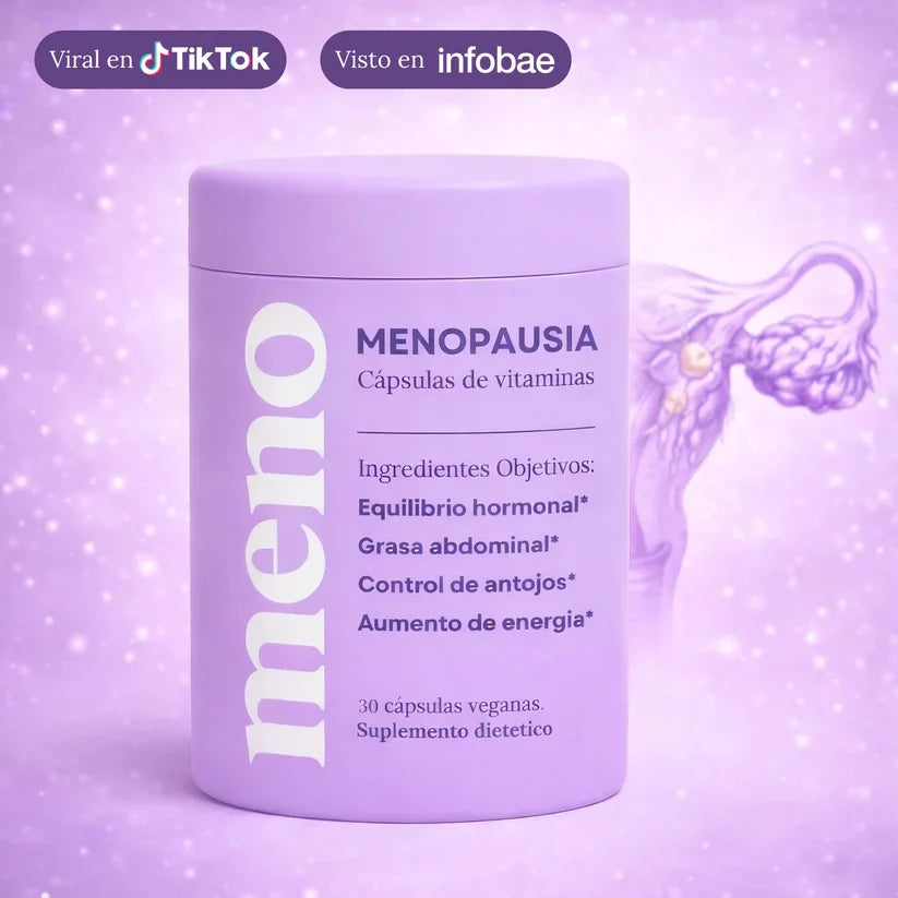 MENO® - Menos panza, menos sofocos, hormonas en equilibrio.