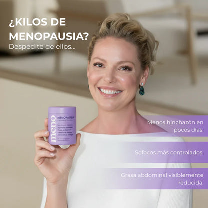 MENO® - Menos panza, menos sofocos, hormonas en equilibrio.