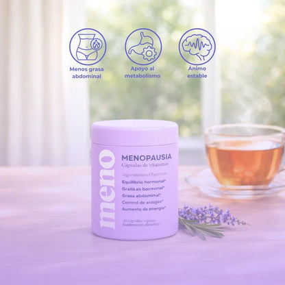 MENO® - Menos panza, menos sofocos, hormonas en equilibrio.