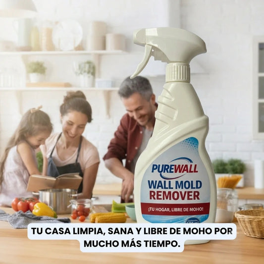 PureWall Removedor de moho | Paredes más limpias, frescas y protegidas en minutos.