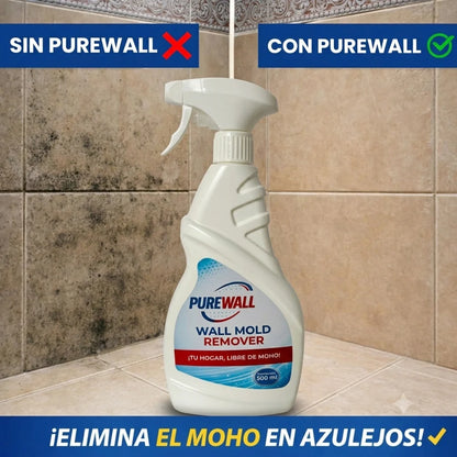 PureWall Removedor de moho | Paredes más limpias, frescas y protegidas en minutos.
